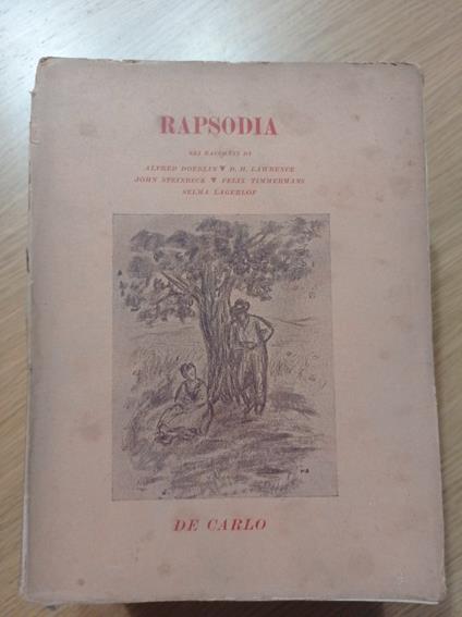Rapsodia - copertina