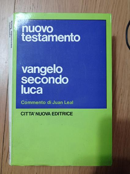 Nuovo Testamento. Vangelo secondo Luca - copertina