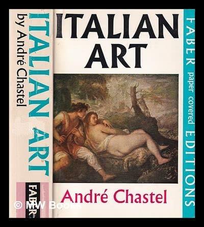 Italian Art - André Chastel - copertina