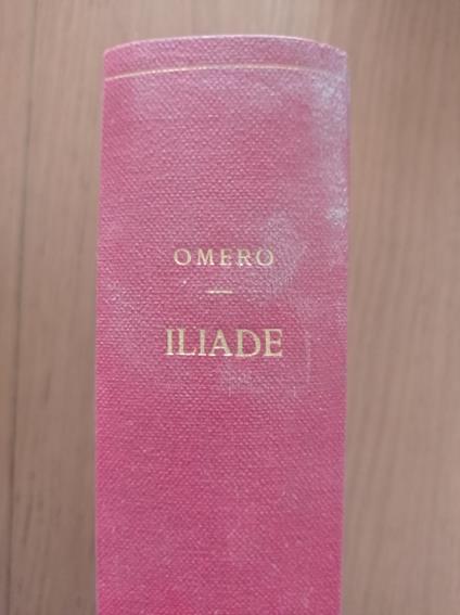 Iliade - Omero - copertina