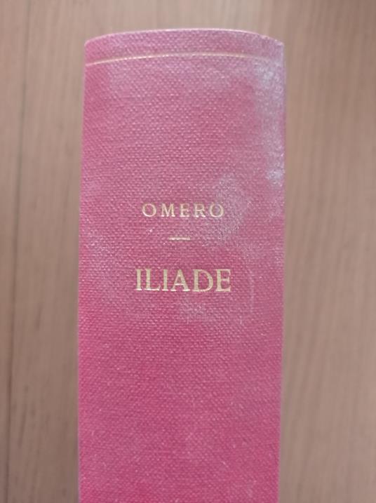 Iliade - Omero - copertina