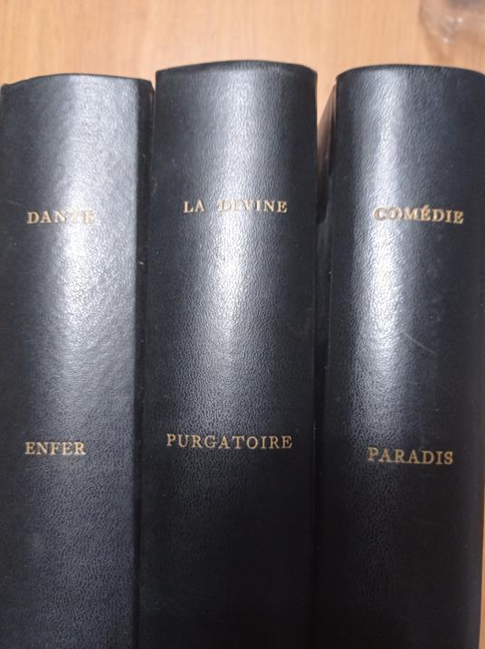 La Divine Comedie (tre volumi) - Dante Alighieri - copertina