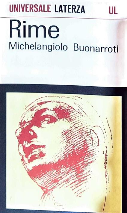 Rime - Michelangelo Buonarroti - copertina