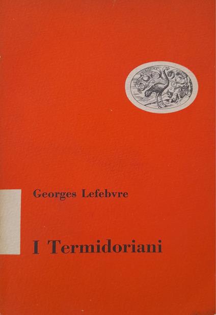 I termidoriani - Georges Lefebvre - copertina