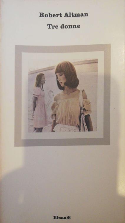 Tre donne - Robert Altman - copertina