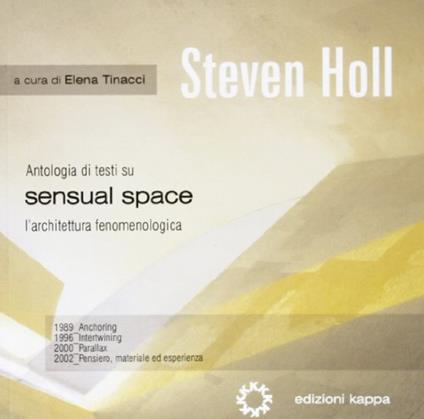 Steven Holl - Elena Tinacci - copertina