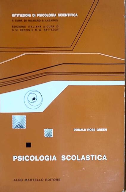 Psicologia scolastica - copertina