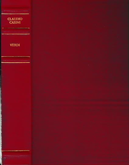 Verdi - Claudio Casini - copertina
