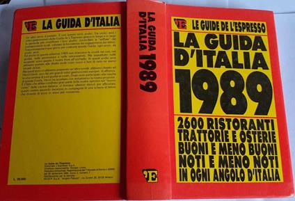 La Guida d' Italia 1989 - copertina