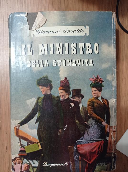 Il ministro della buonavita - Giovanni Ansaldo - copertina