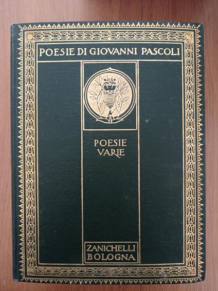 Poesie varie - Giovanni Pascoli - copertina