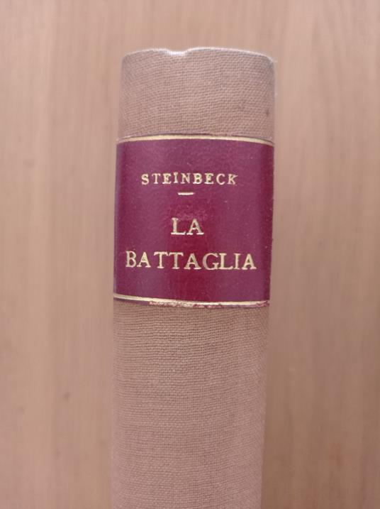 La battaglia - John Steinbeck - copertina