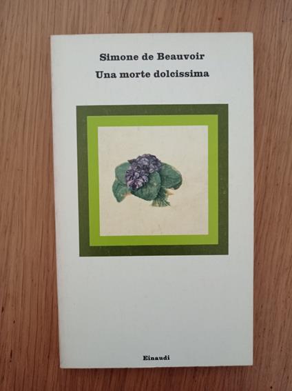 Una morte dolcissima - Simone de Beauvoir - copertina