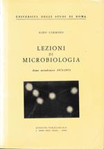 Lezioni di microbiologia : anno accademico 1974-1975