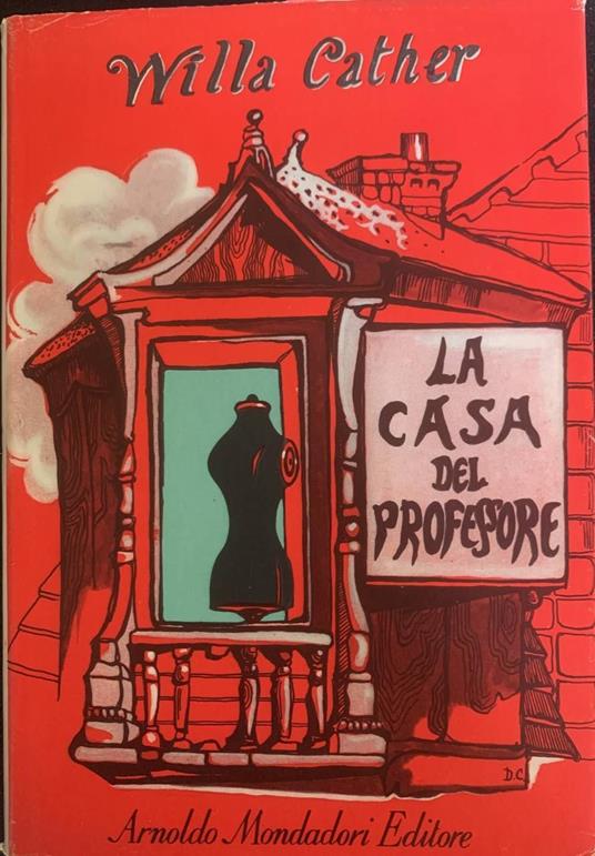 La casa del professore - Willa Cather - copertina