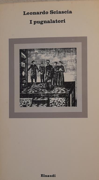 I pugnalatori - Leonardo Sciascia - copertina