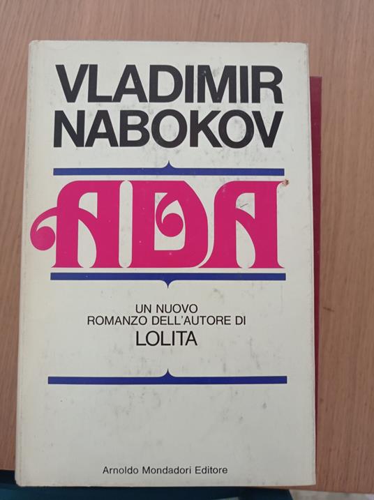 Ada - Vladimir Nabokov - copertina
