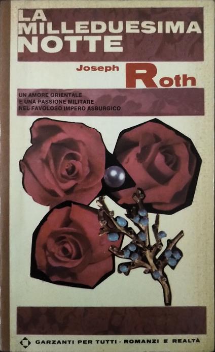 La milleduesima notte - Joseph Roth - copertina