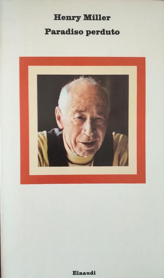Paradiso perduto - Henry Miller - copertina