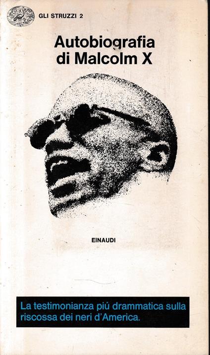 Autobiografia di Malcolm X - Roberto Giammanco - copertina
