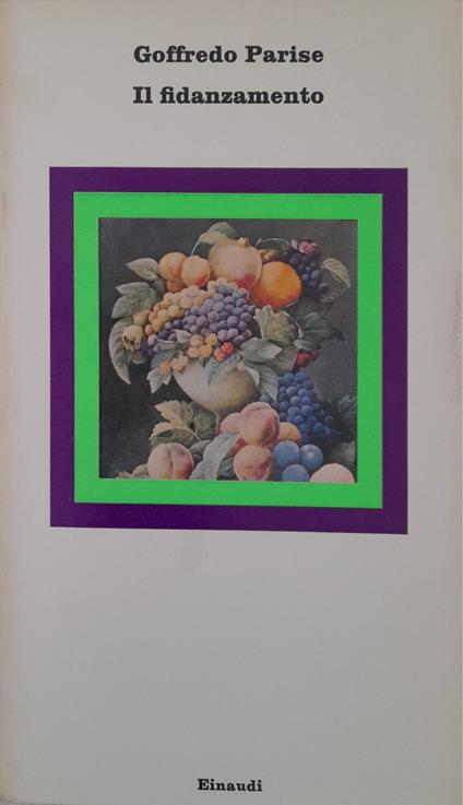 Il fidanzamento - Goffredo Parise - copertina
