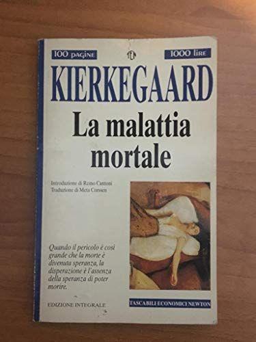 La malattia mortale - Søren Kierkegaard - copertina