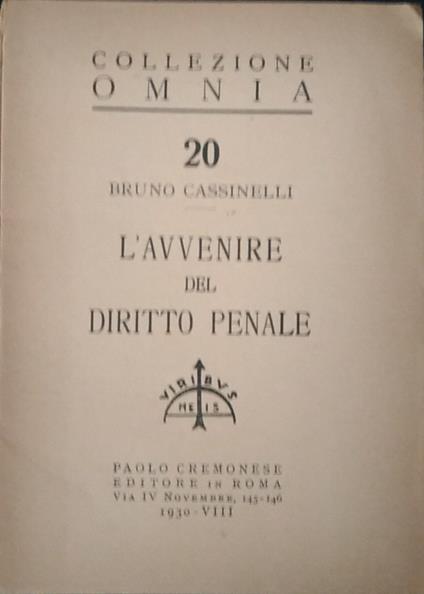 Bruno Cassinelli - copertina