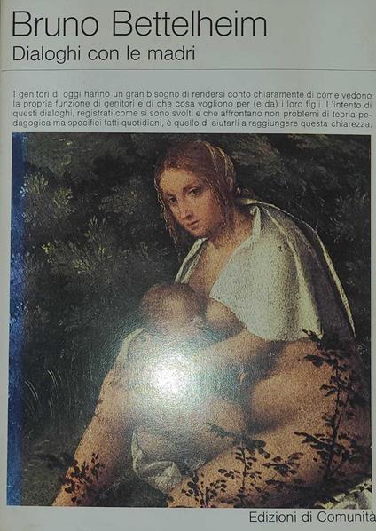 Dialoghi con le madri - Bruno Bettelheim - copertina