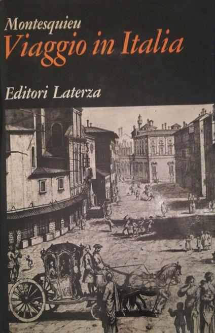 Viaggio in Italia - Charles L. de Montesquieu - copertina