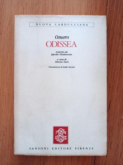 Odissea - Omero - copertina