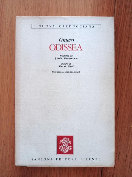 Odissea - Omero - copertina