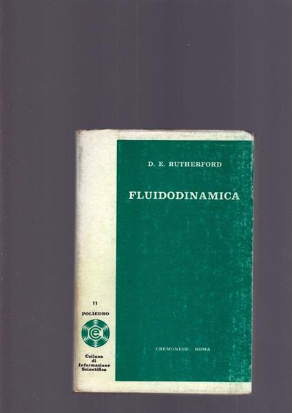 Fluidodinamica - D. E. Rutherford - copertina