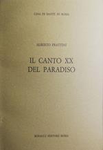 Il canto XX del Paradiso