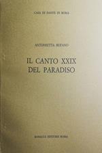 Il canto XXIX del Paradiso