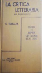 La critica letteraria nel Rinascimento secoli XV XVI XVII