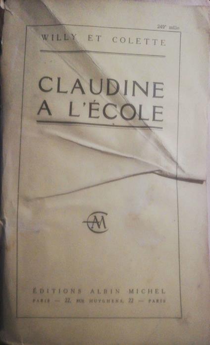Claudine a l'école - copertina