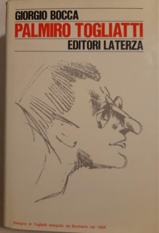 Palmiro Togliatti - Giorgio Bocca - copertina