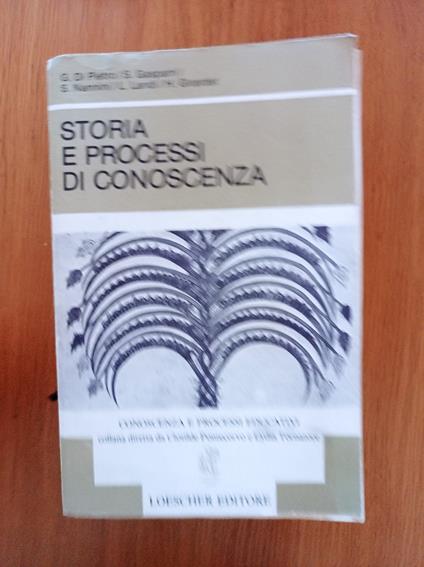 Storia e processi di conoscenza - copertina