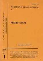 Rassegna della stampa su: Pietro Nenni, n. 1