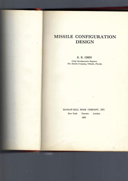 Missile Configuration Design - copertina