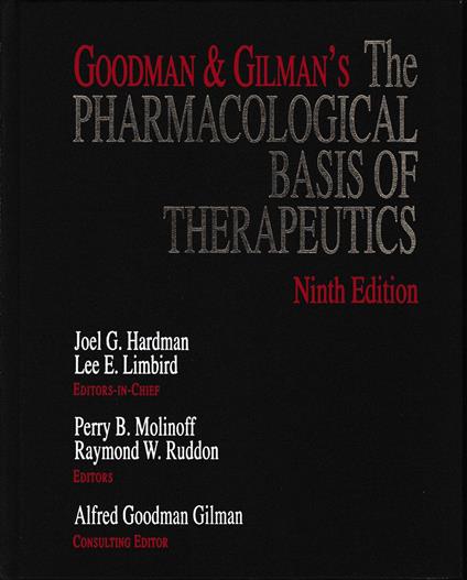 Goodman and Gilman's: The Pharmacological Basis of Therapeutics - copertina