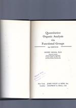Quantitative Organic Analysis Via Functional Groups