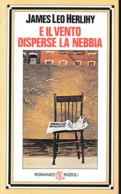 E il vento disperse la nebbia - James Leo Herlihy - copertina