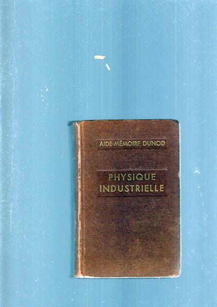 Physique Industrielle - copertina