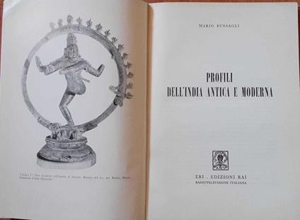 Profili dell'India antica e moderna - Mario Bussagli - copertina