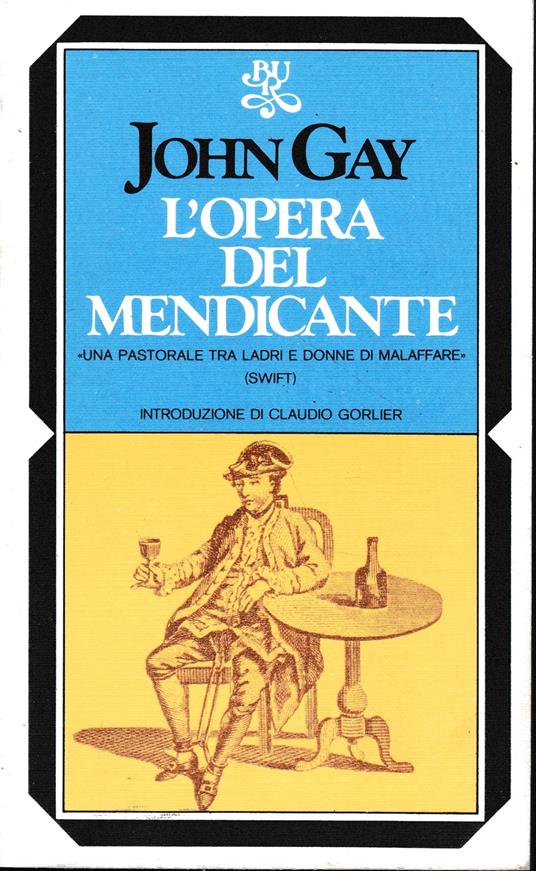 L' opera del mendicante - John Gay - copertina