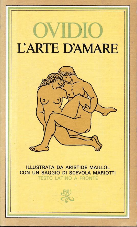 L' arte d'amare. Testo Latino a fronte - P. Nasone Ovidio - copertina