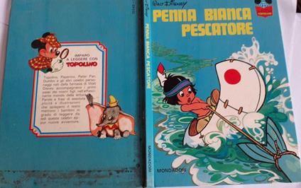 Penna bianca pescatore - Walt Disney - copertina