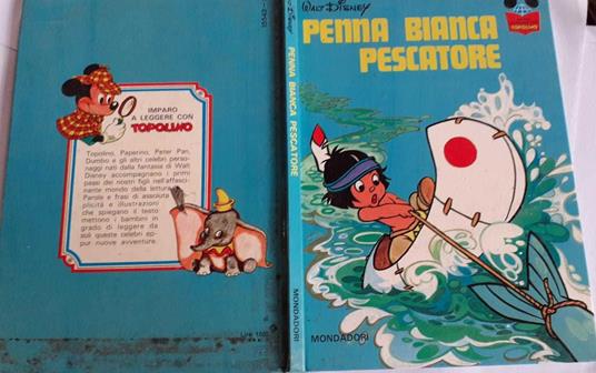 Penna bianca pescatore - Walt Disney - copertina