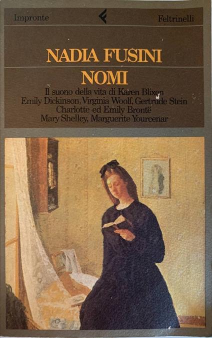 Nomi - Nadia Fusini - copertina